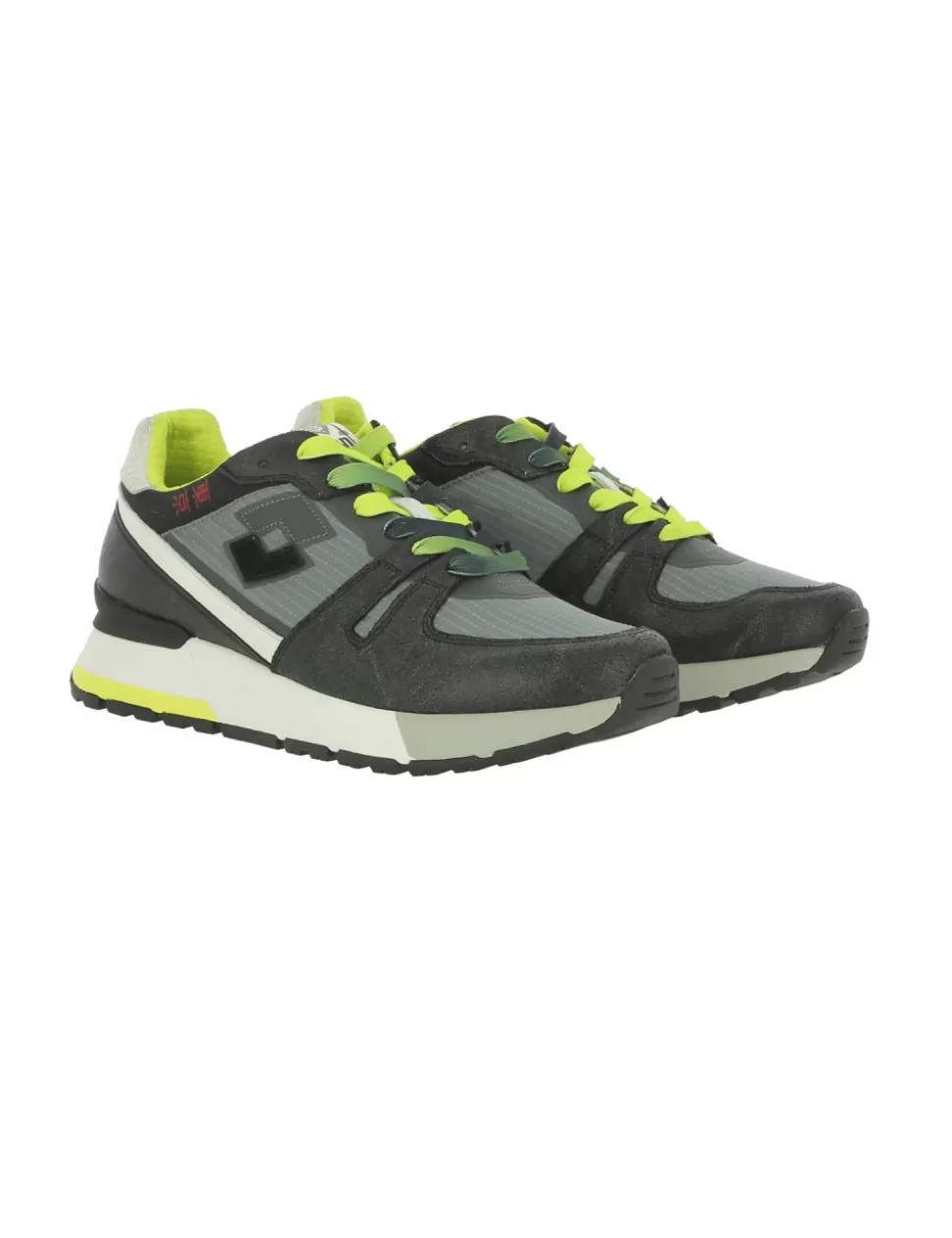 Lotto Sneakers>Sneaker Tokyo Shibuya Vintage Nero/Grigio