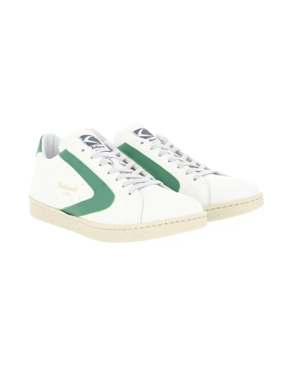 Valsport Sneakers>Sneaker Tournament Nappa Bianco/Verde