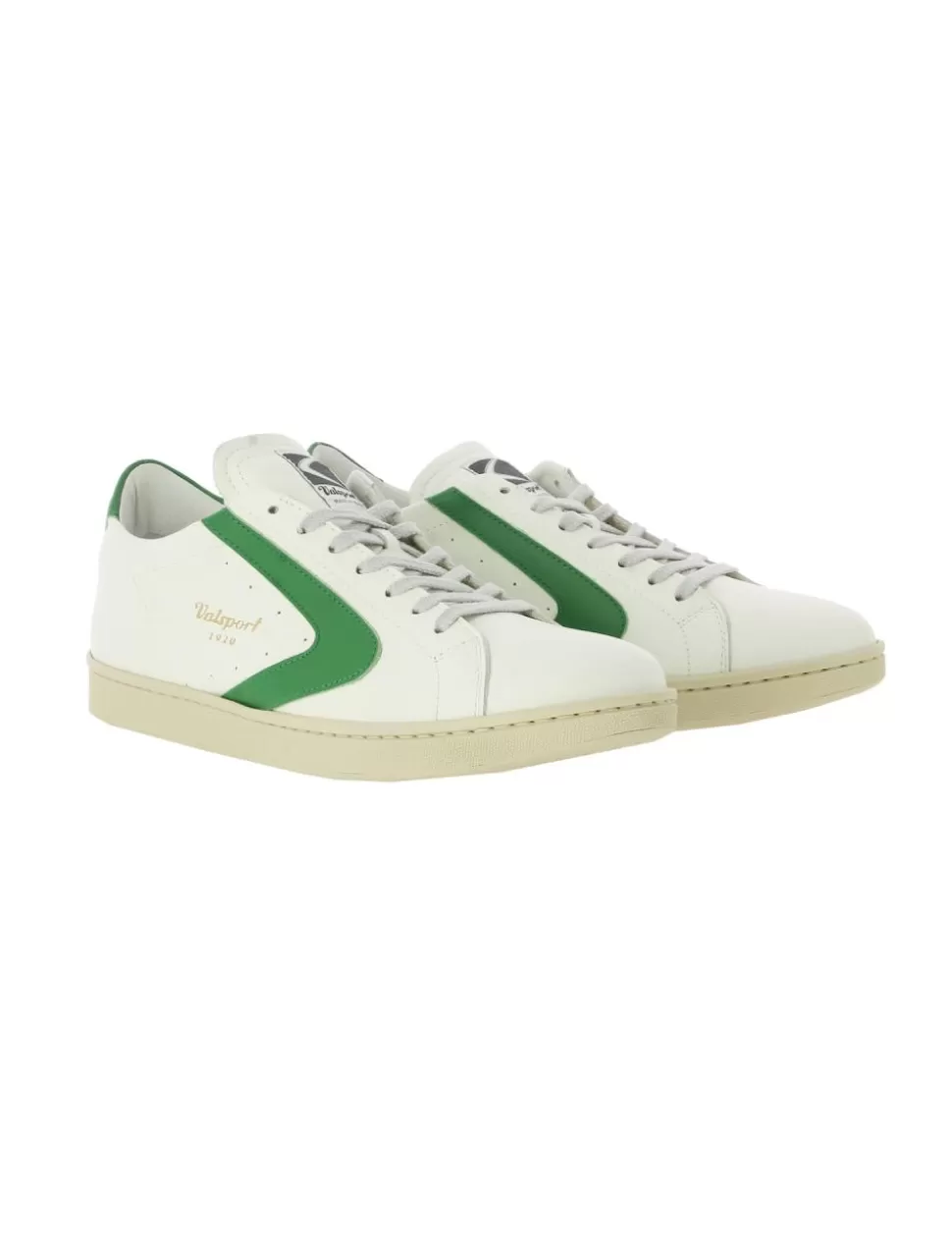 Valsport Sneakers>Sneaker Tournament Nappa Bianco/Verde