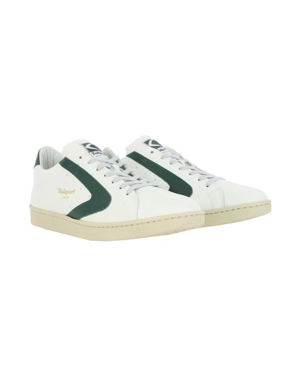 Valsport Sneakers>Sneaker Tournament Nappa Bianco/Verde