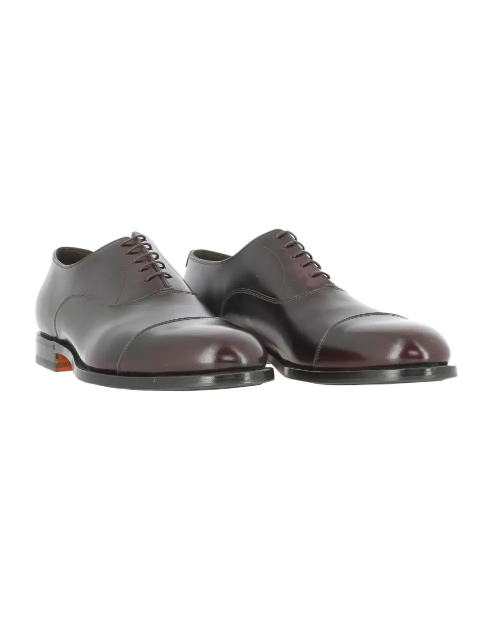 Santoni Scarpe Eleganti>Stringata Bordeaux