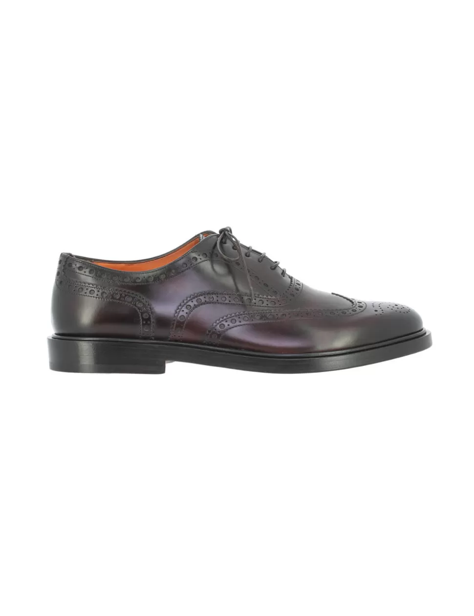 Santoni Scarpe Eleganti>Stringata In Pelle Moro