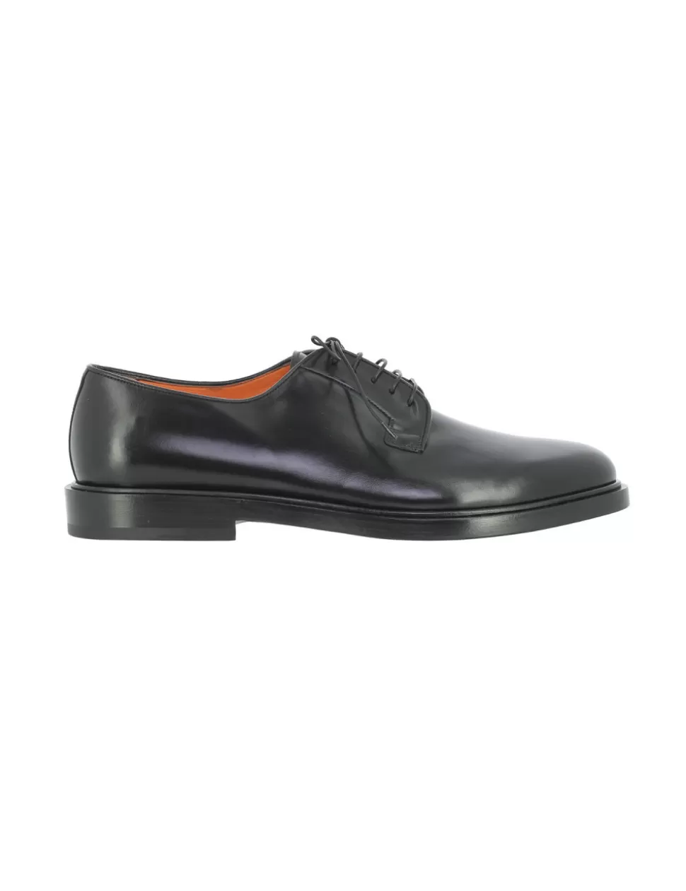 Santoni Scarpe Eleganti>Stringata In Pelle Nero