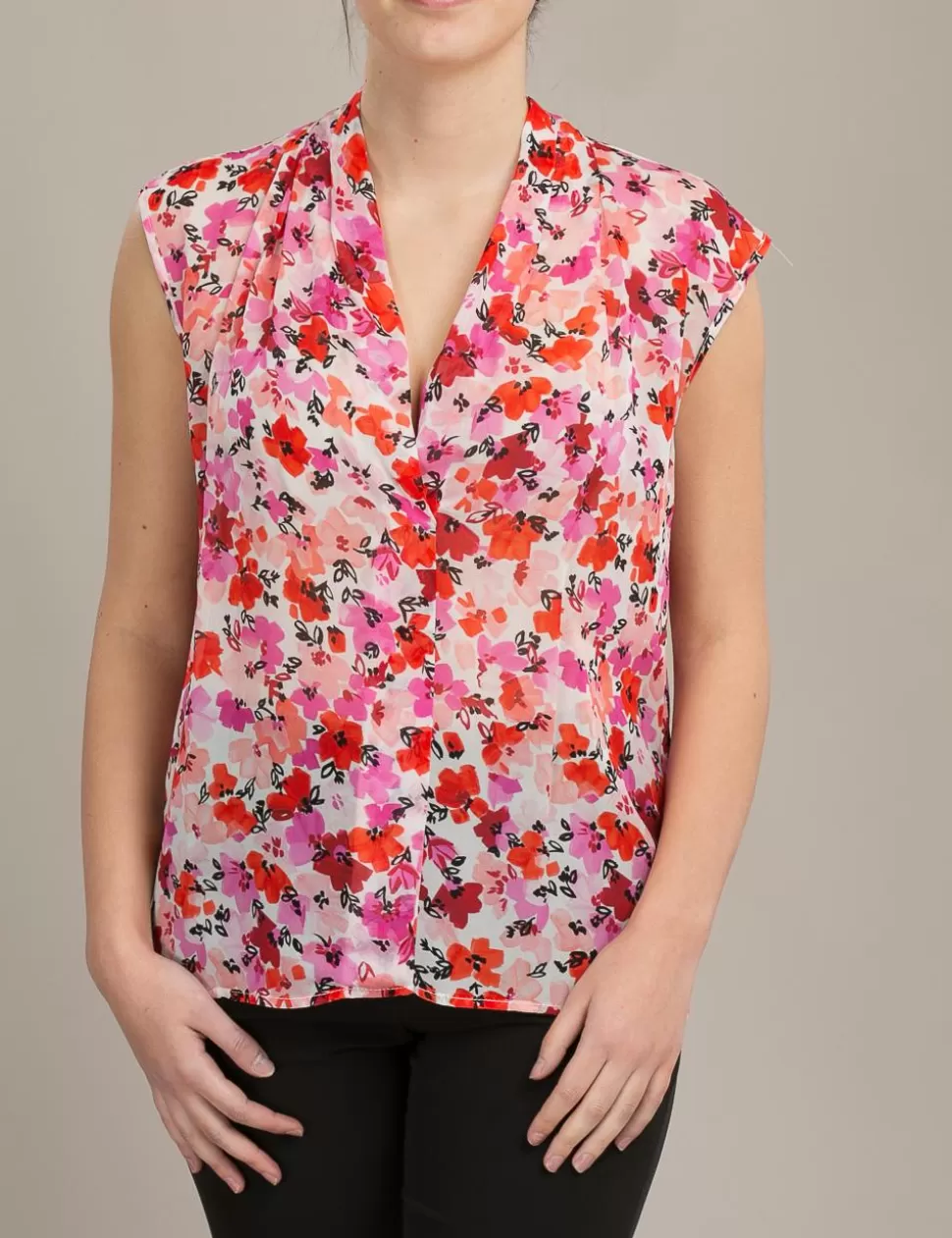 Carla Montanarini T-Shirt E Top>Top Fuxia