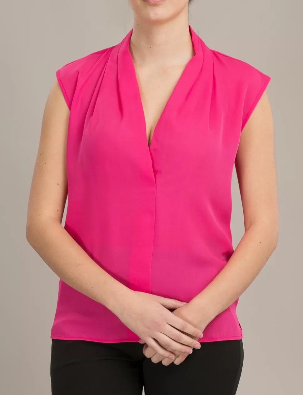 Carla Montanarini T-Shirt E Top>Top Fuxia