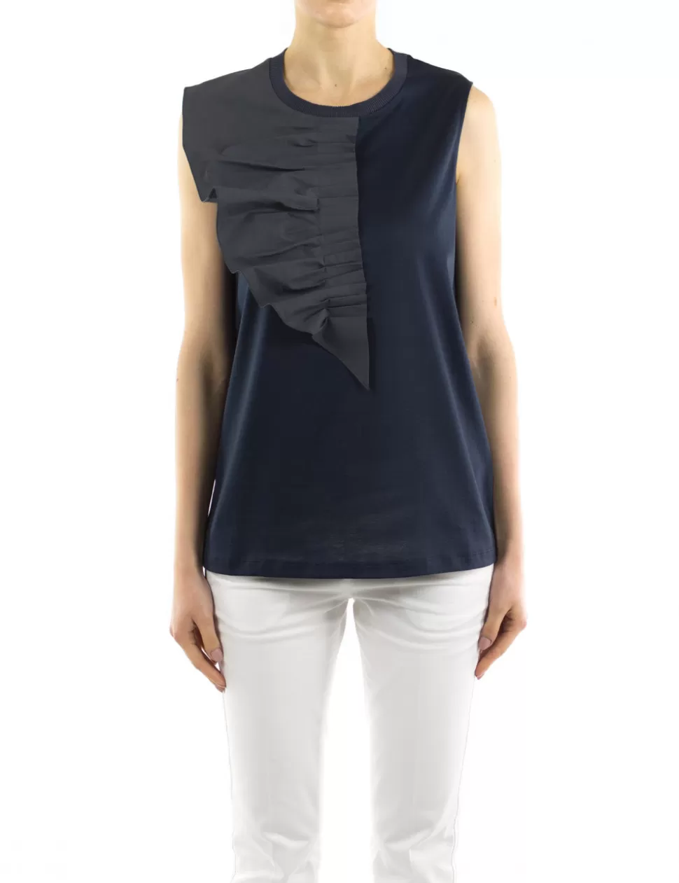 Fabiana Filippi T-Shirt E Top>Top Nero