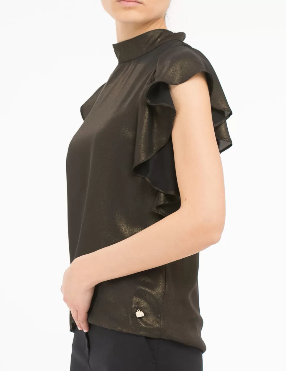 Relish T-Shirt E Top>Top Nero