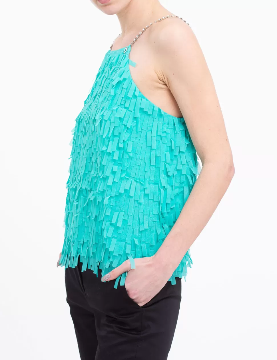 Relish T-Shirt E Top>Top Verde Acqua