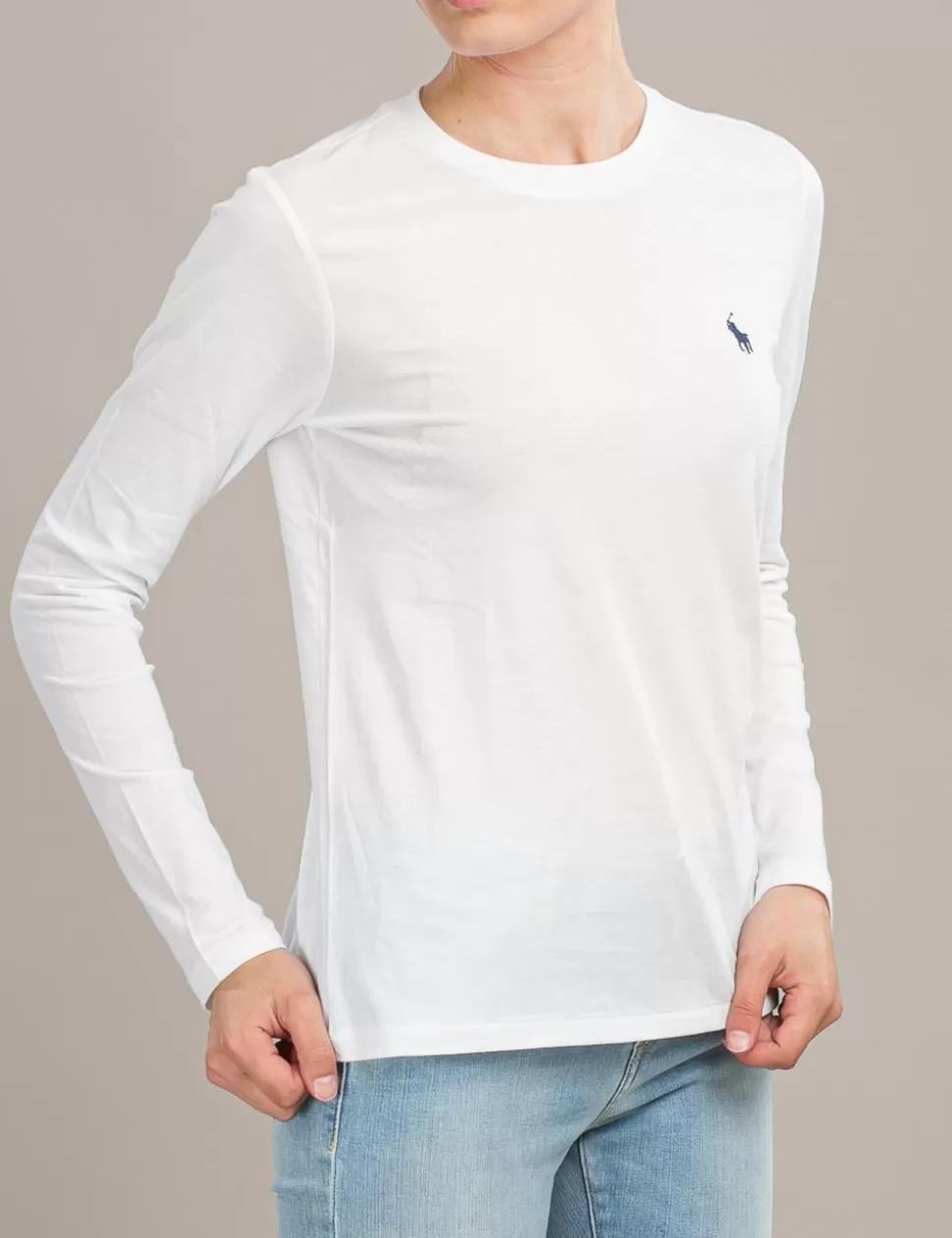 Ralph Lauren T-Shirt E Top>T-Shirt A Maniche Lunghe Polo Blu Navy