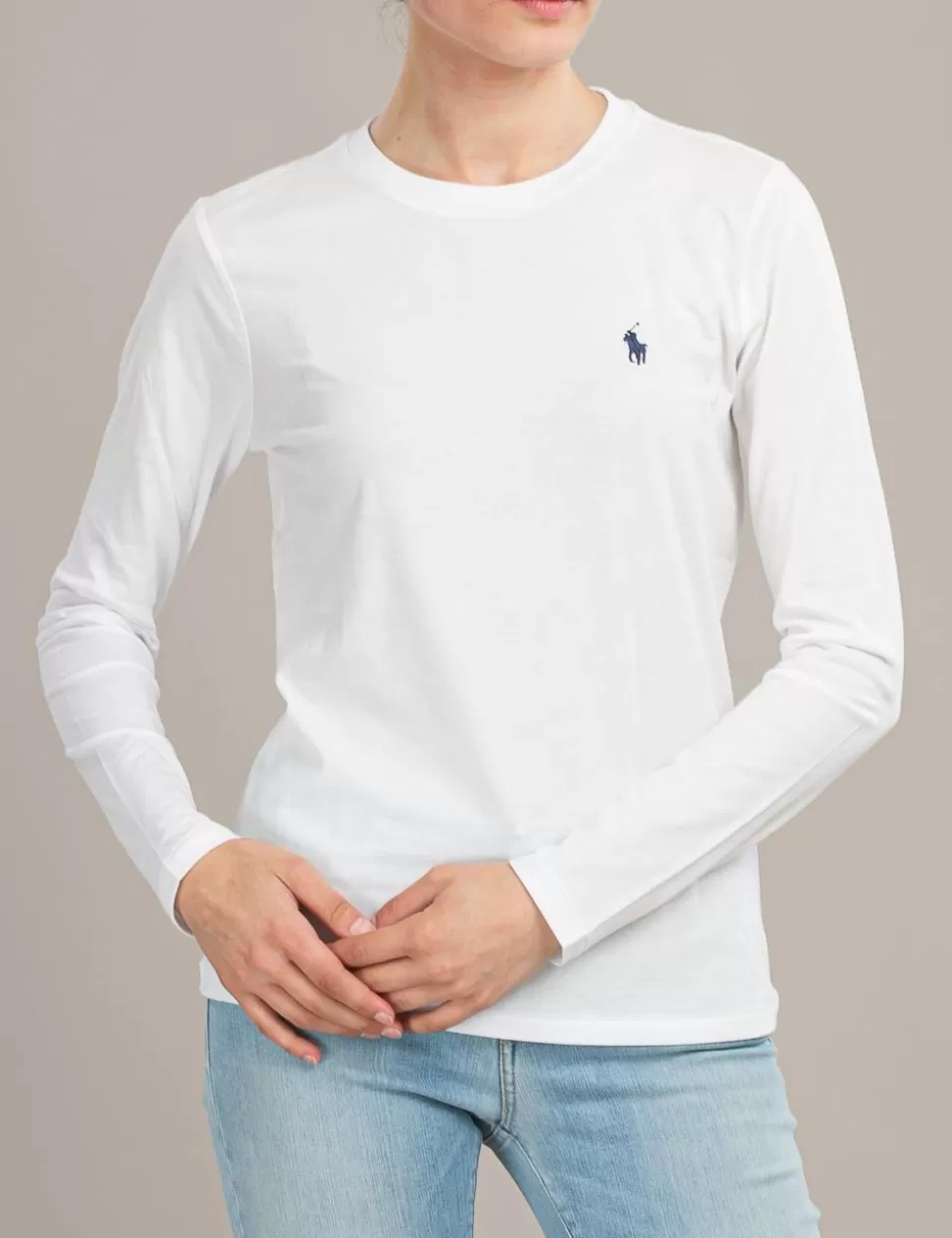 Ralph Lauren T-Shirt E Top>T-Shirt A Maniche Lunghe Polo Blu Navy