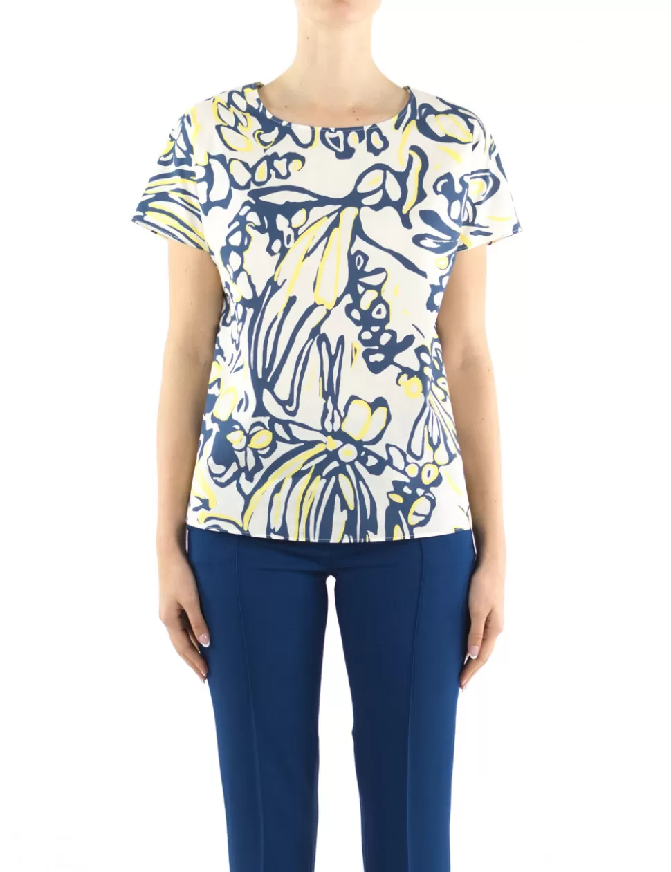 Alysi T-Shirt E Top>T-Shirt Blu