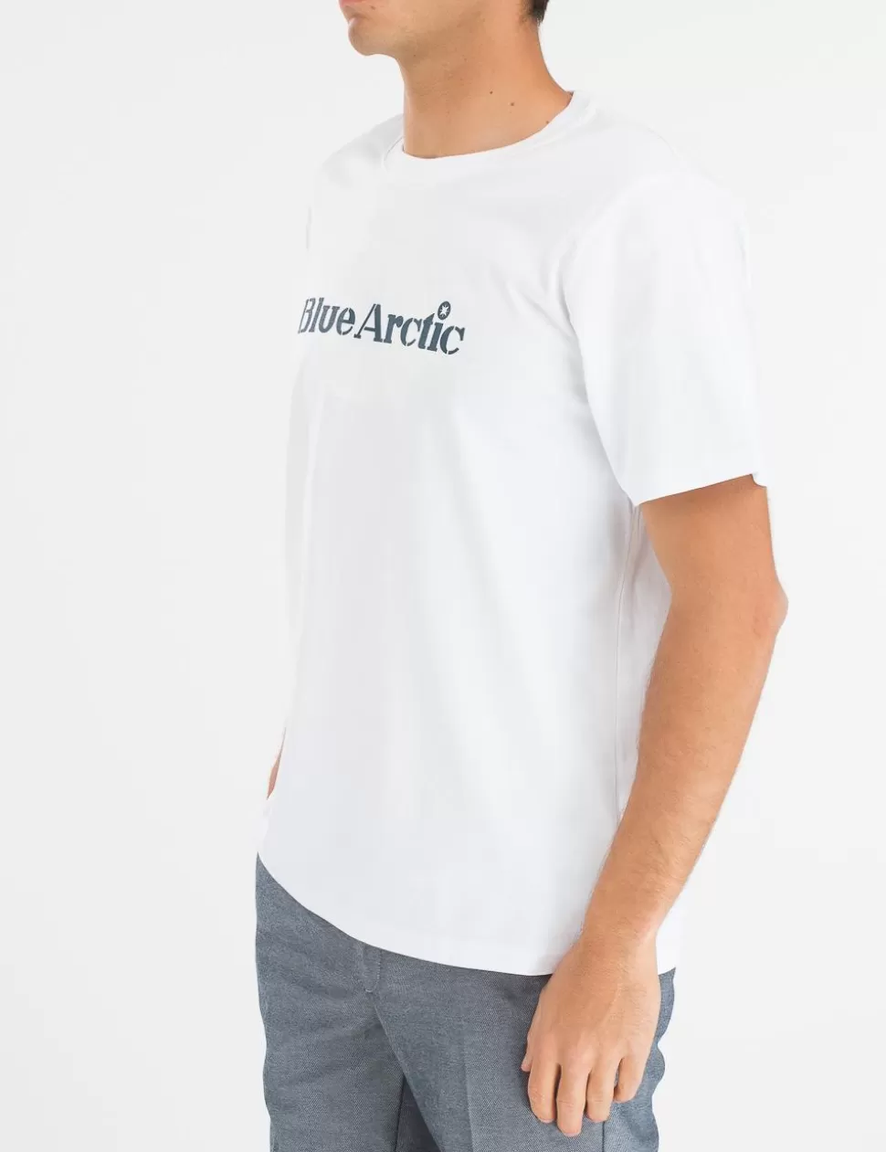 Blue Arctic T-Shirt>T-Shirt Bianco