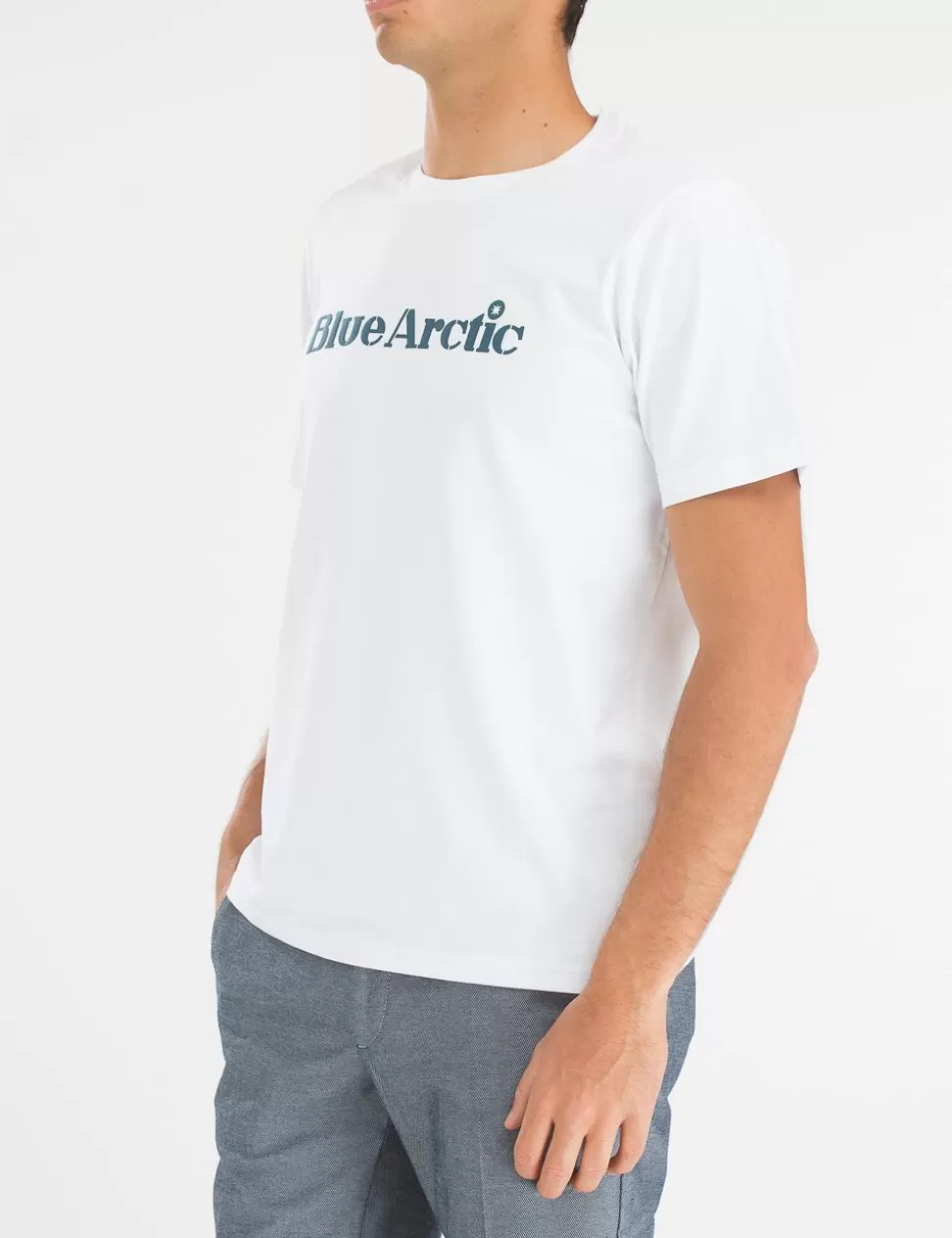 Blue Arctic T-Shirt>T-Shirt Bianco