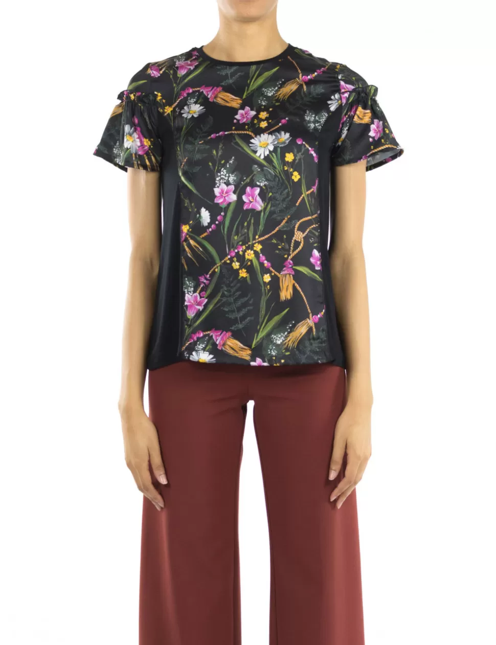 Blugirl Folies T-Shirt E Top>T-Shirt Nero