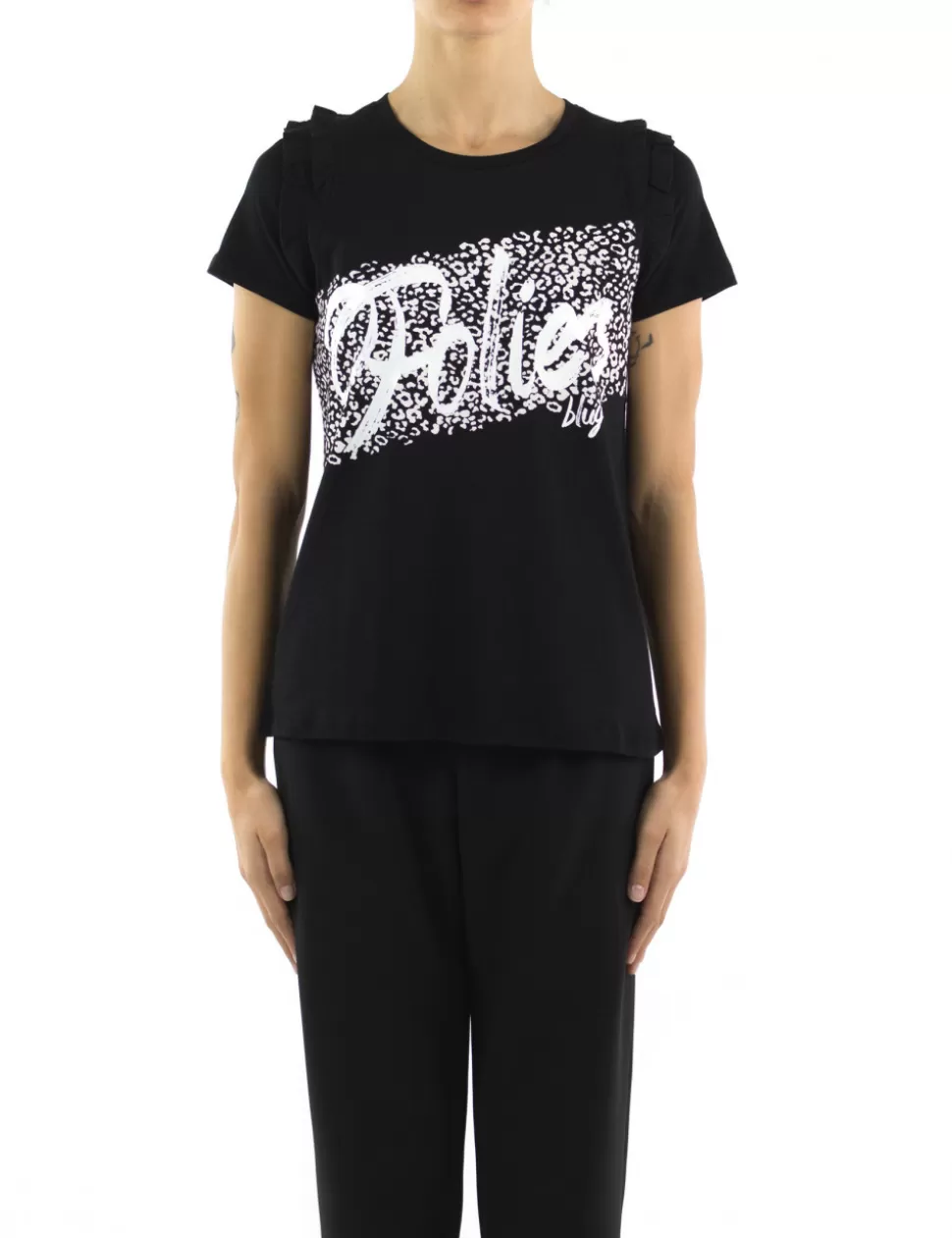 Blugirl Folies T-Shirt E Top>T-Shirt Nero