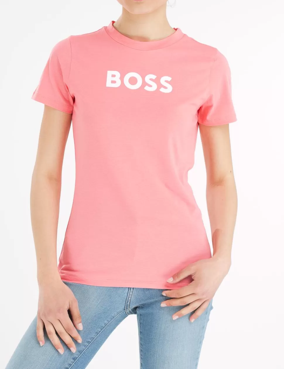 Boss T-Shirt E Top>T-Shirt Rosa Scuro