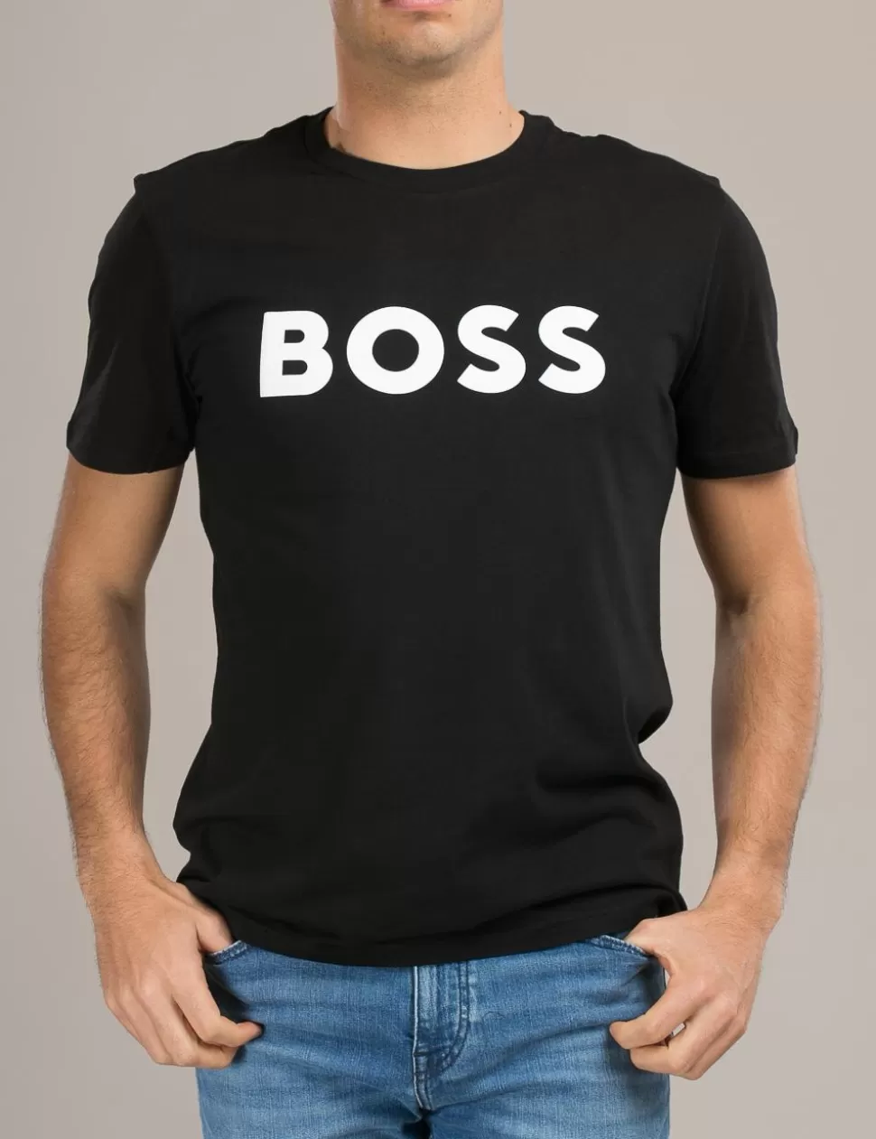 Boss T-Shirt>T-Shirt Nero