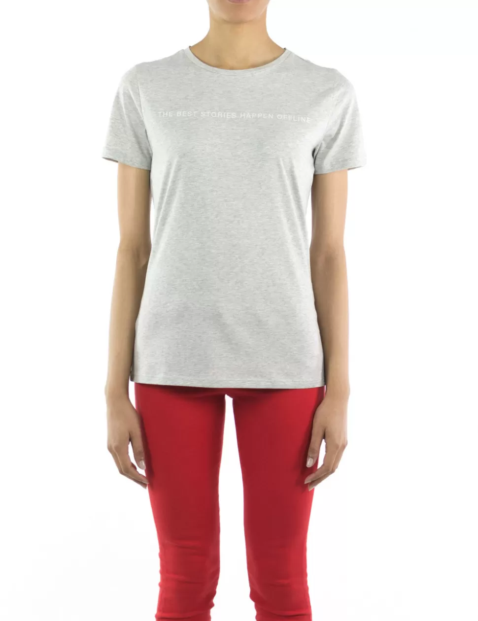 Boss T-Shirt E Top>T-Shirt Donna Grigio