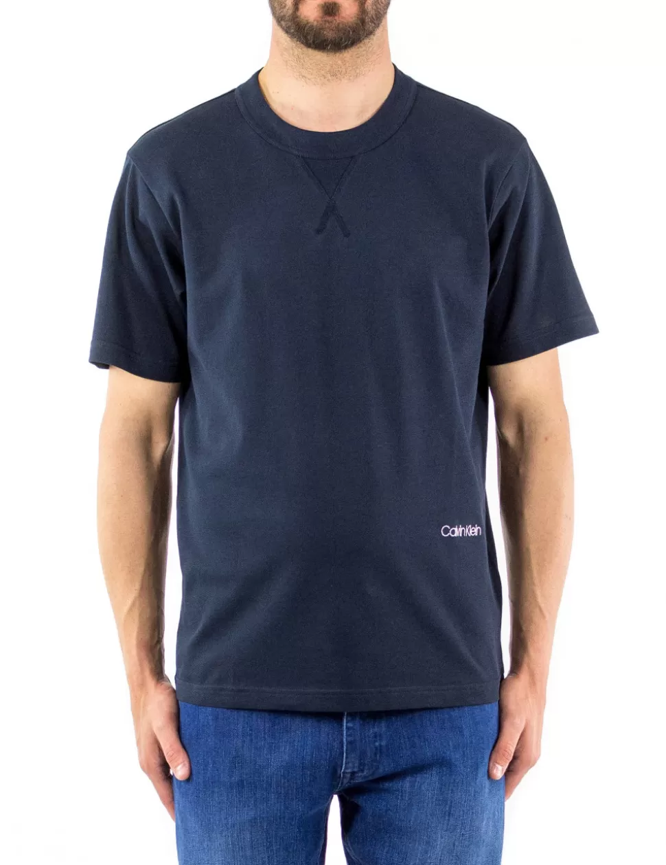 Calvin Klein T-Shirt>T-Shirt Blu Scuro