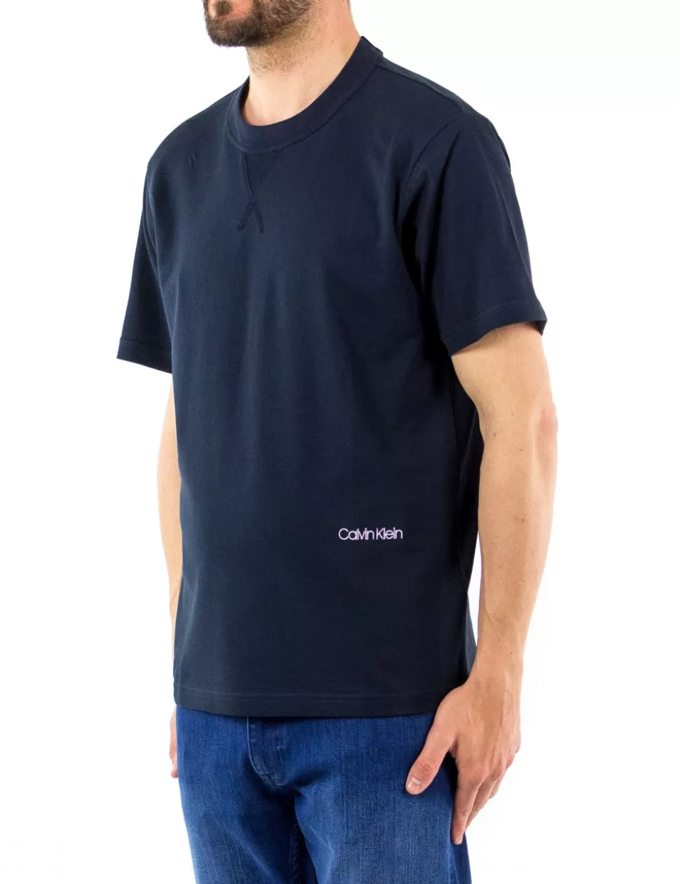 Calvin Klein T-Shirt>T-Shirt Blu Scuro