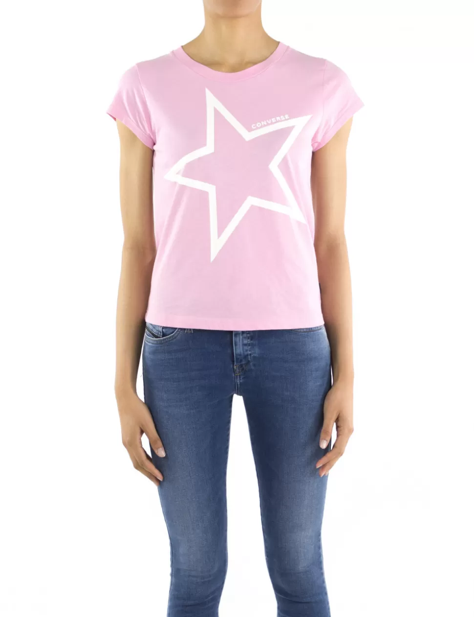 Converse T-Shirt E Top>T-Shirt Rosa