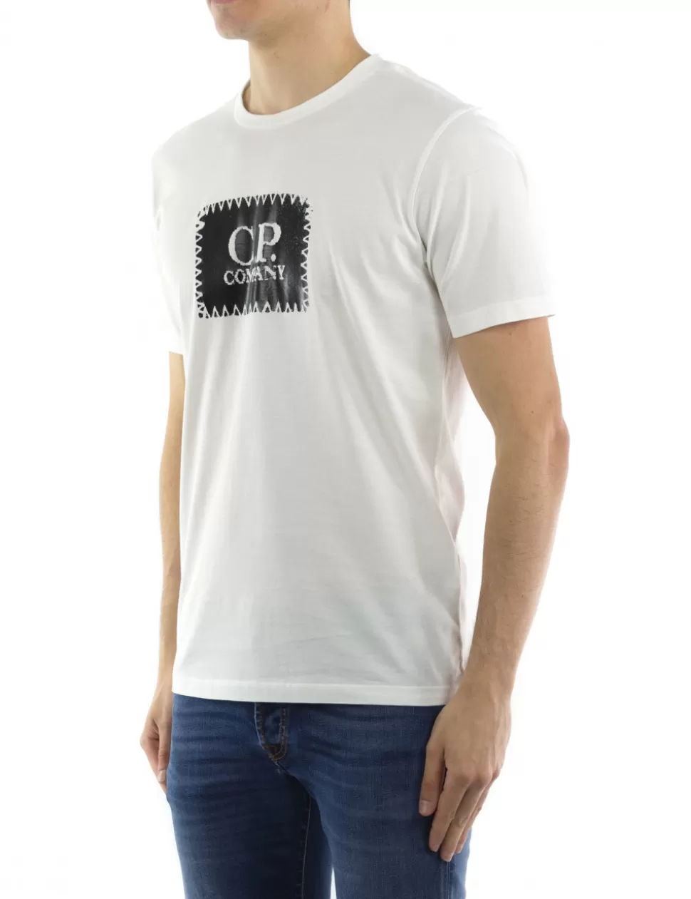 C.P. COMPANY T-Shirt>T-Shirt Bianco