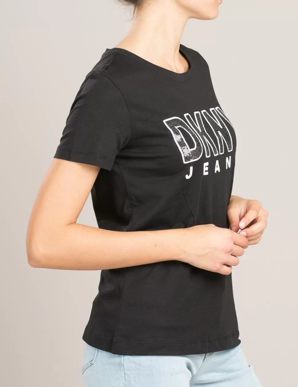 DKNY T-Shirt E Top>T-Shirt Jeans Nero