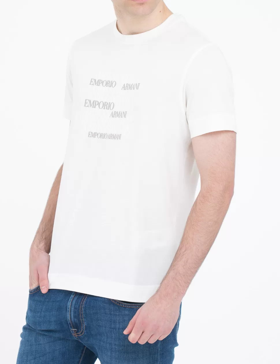 Emporio Armani T-Shirt>T-Shirt Bianco