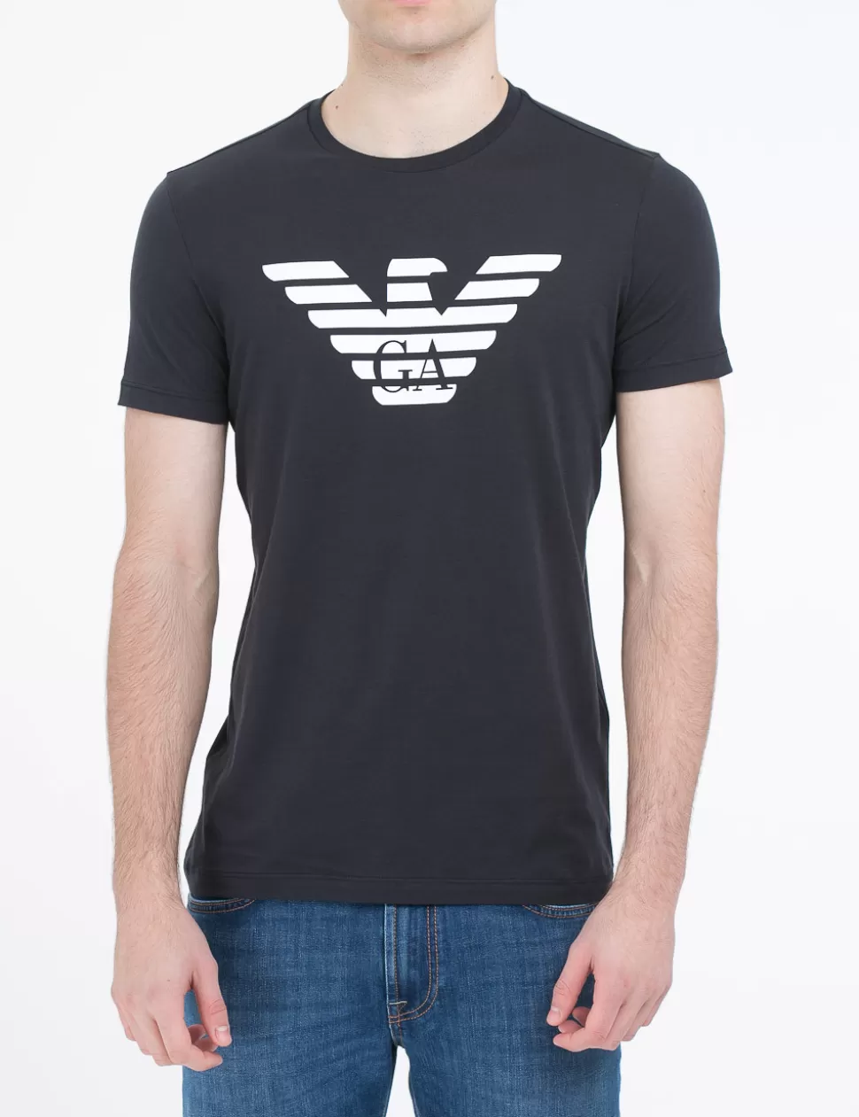 Emporio Armani T-Shirt>T-Shirt Blu Scuro