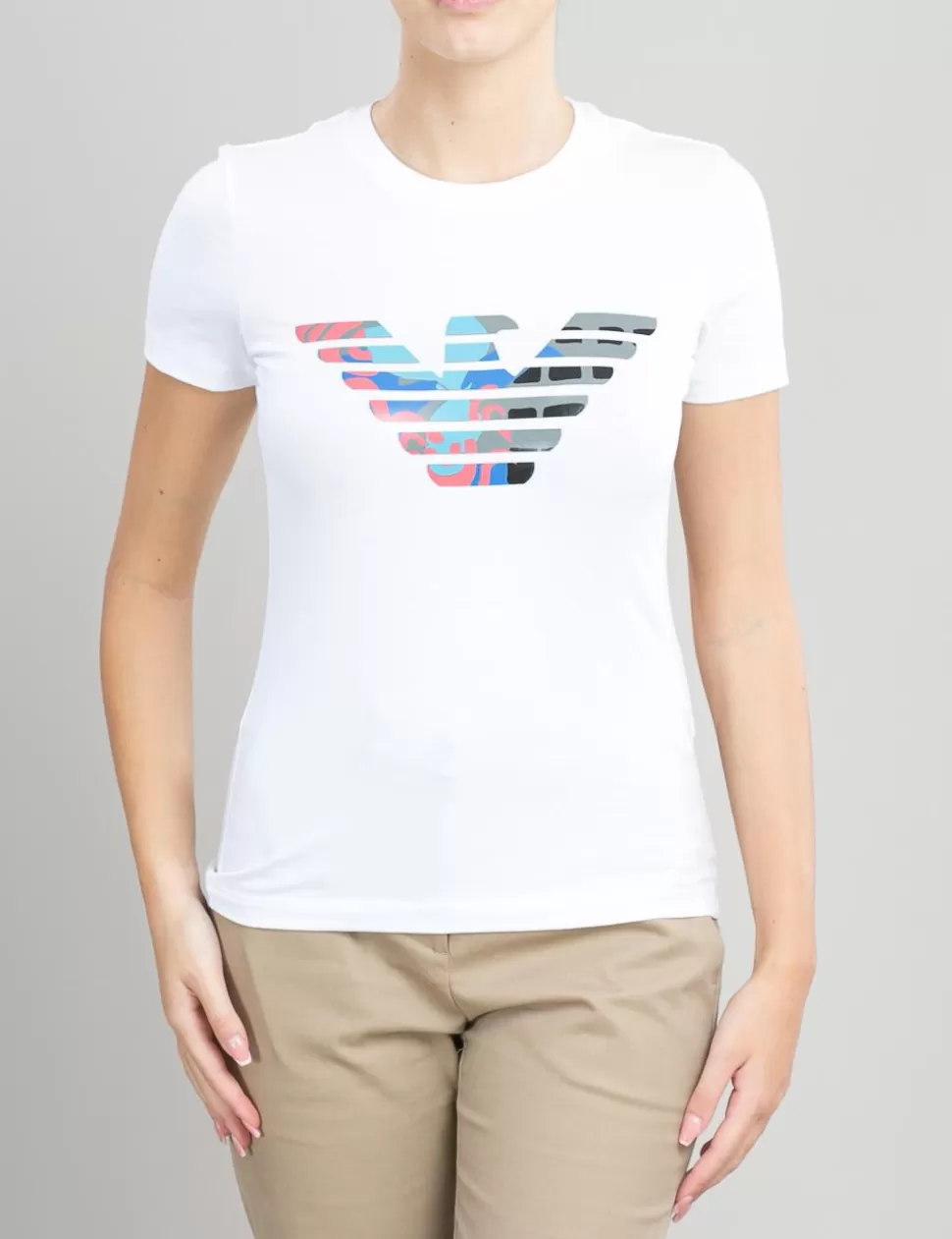 Emporio Armani T-Shirt E Top>T-Shirt Bianco