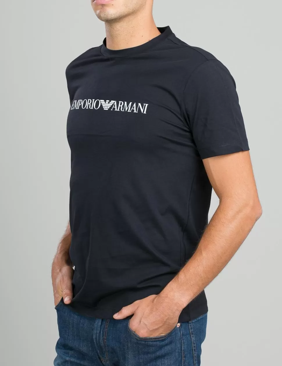 Emporio Armani T-Shirt>T-Shirt Blu Scuro