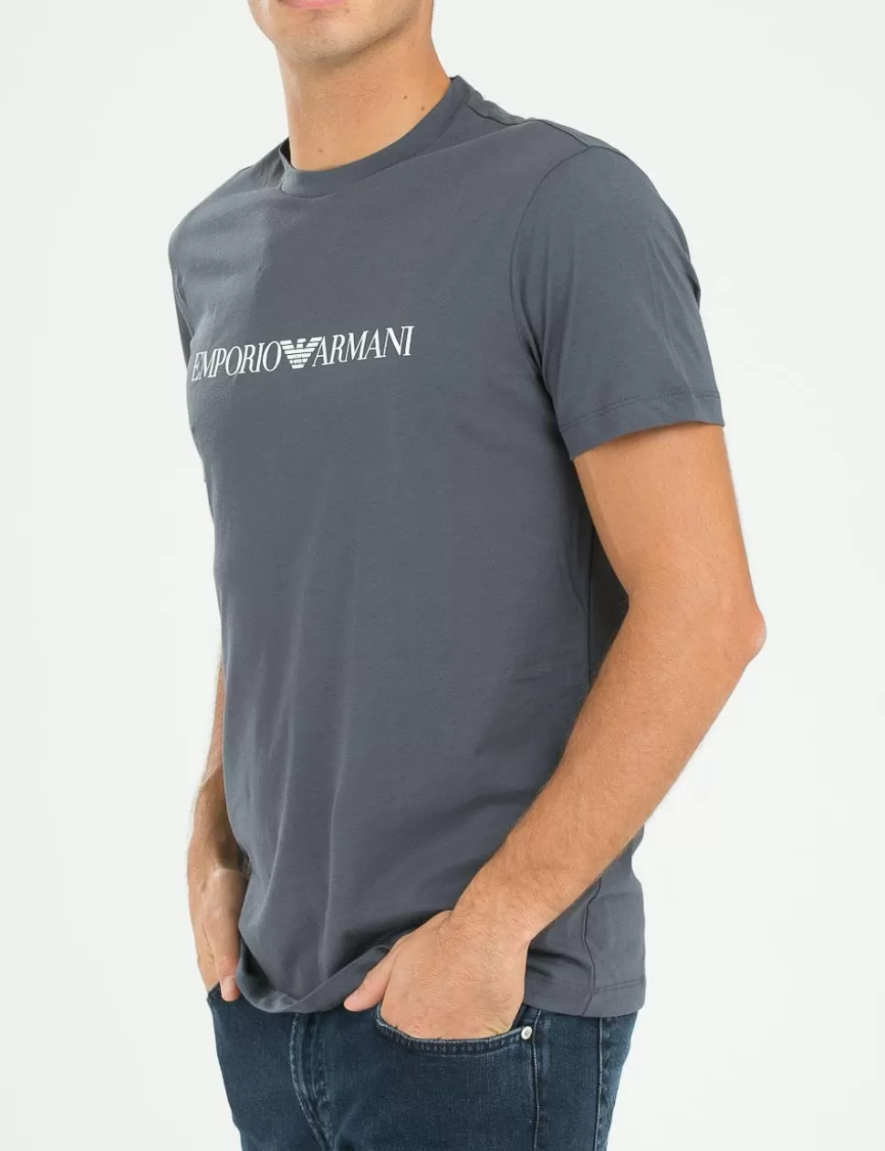 Emporio Armani T-Shirt>T-Shirt Antracite