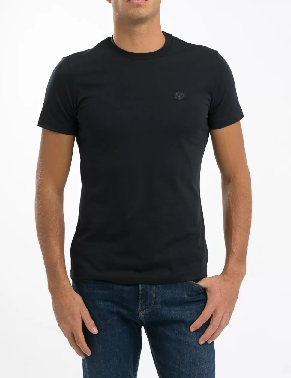 Emporio Armani T-Shirt>T-Shirt Blu Navy