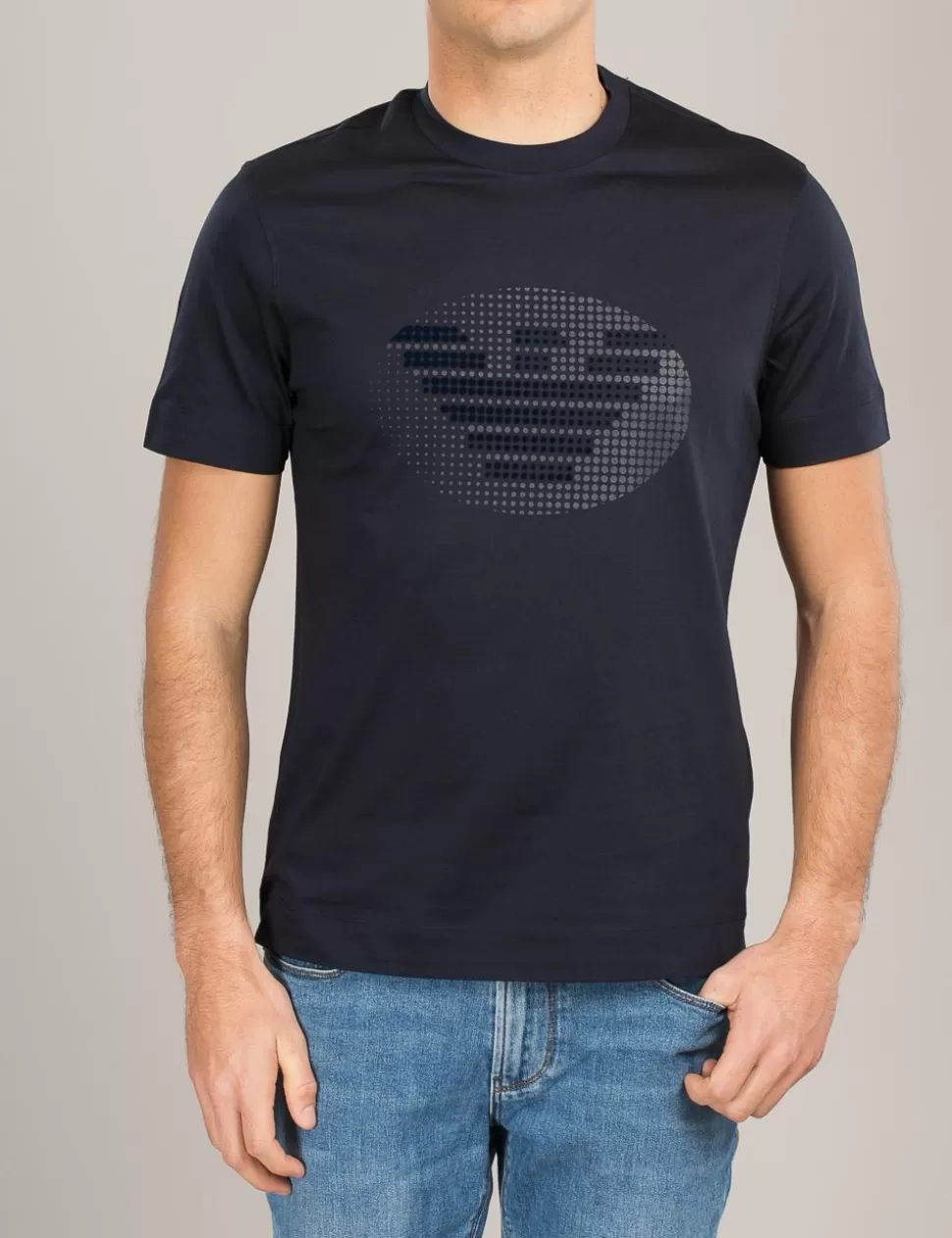 Emporio Armani T-Shirt>T-Shirt Blu Scuro