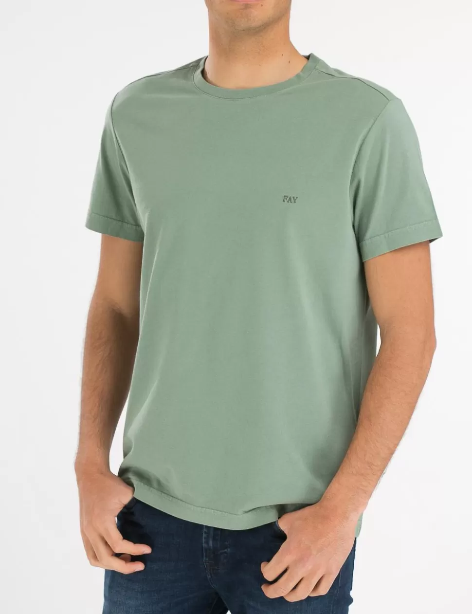 Fay T-Shirt>T-Shirt Verde