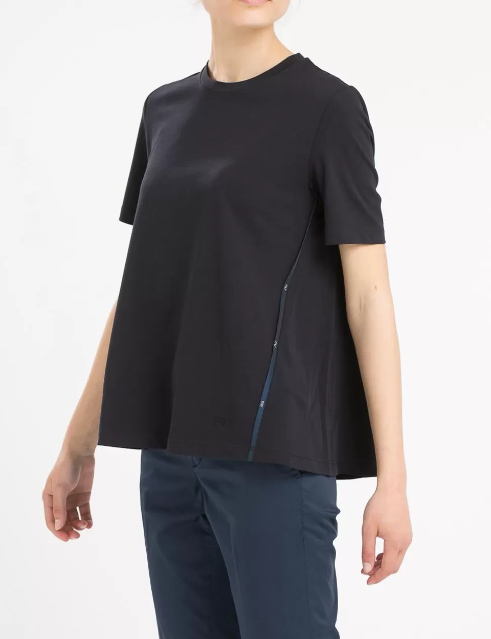 Fay T-Shirt E Top>T-Shirt Blu Scuro