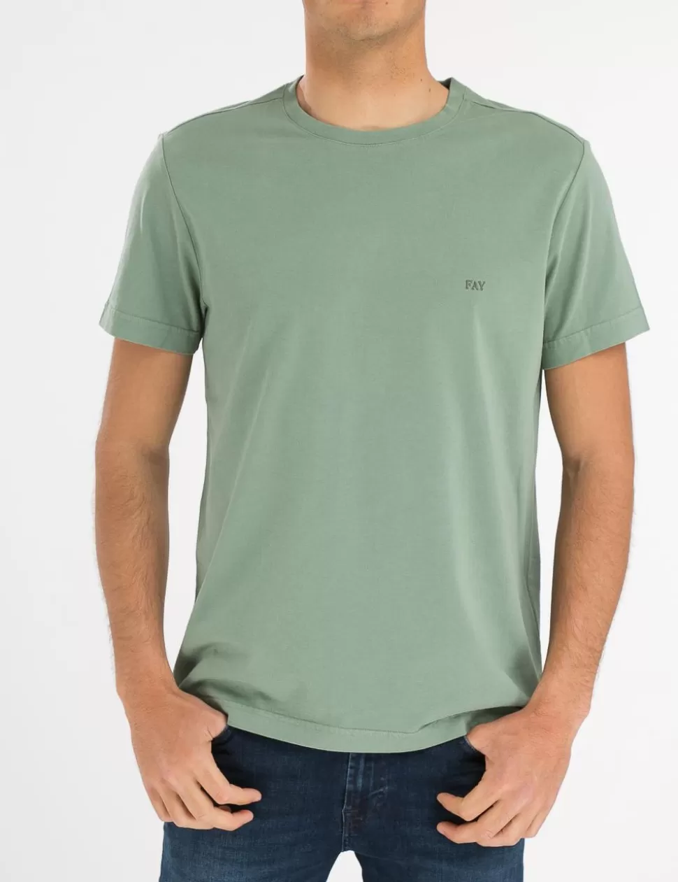 Fay T-Shirt>T-Shirt Verde