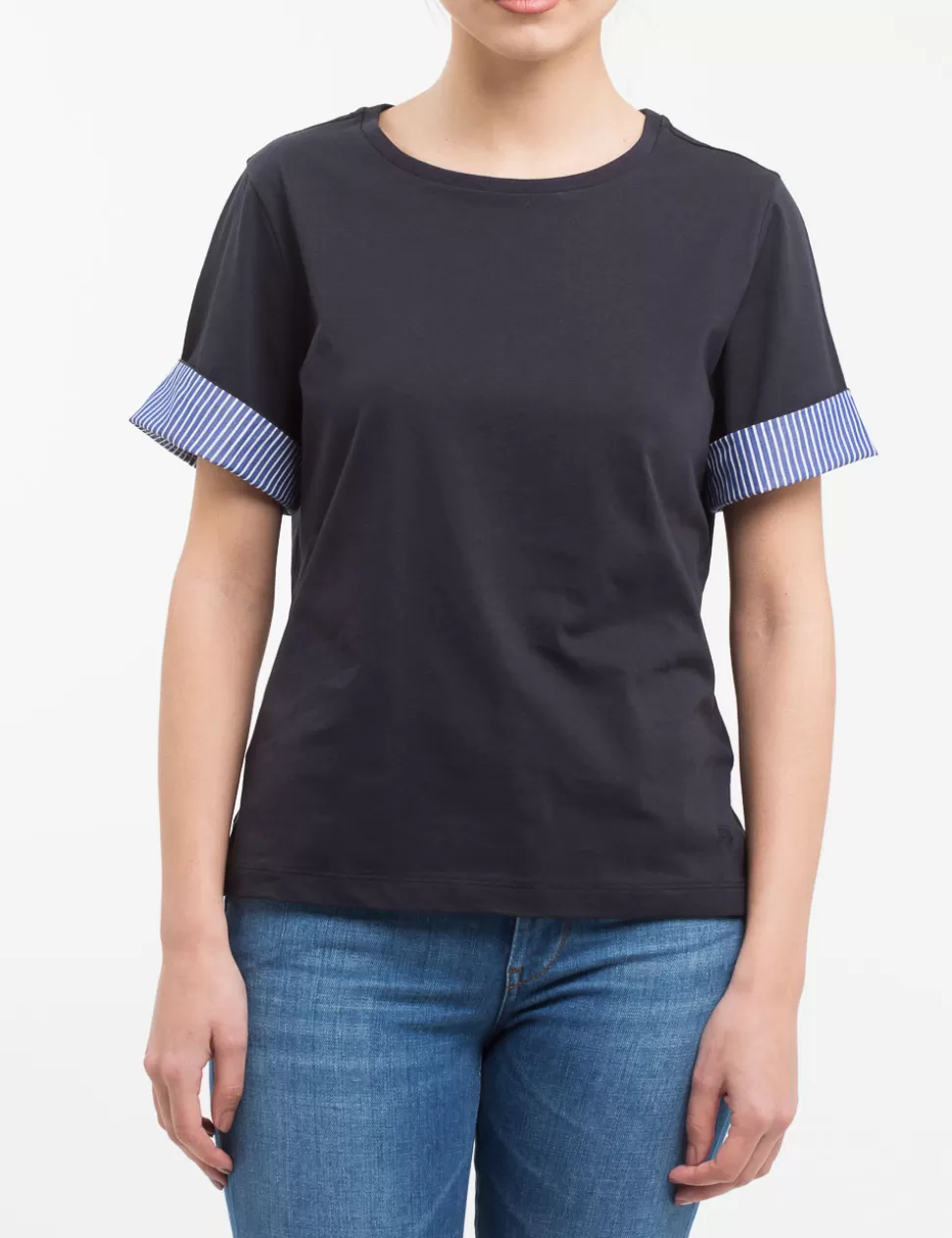 Fay T-Shirt E Top>T-Shirt Blu Scuro