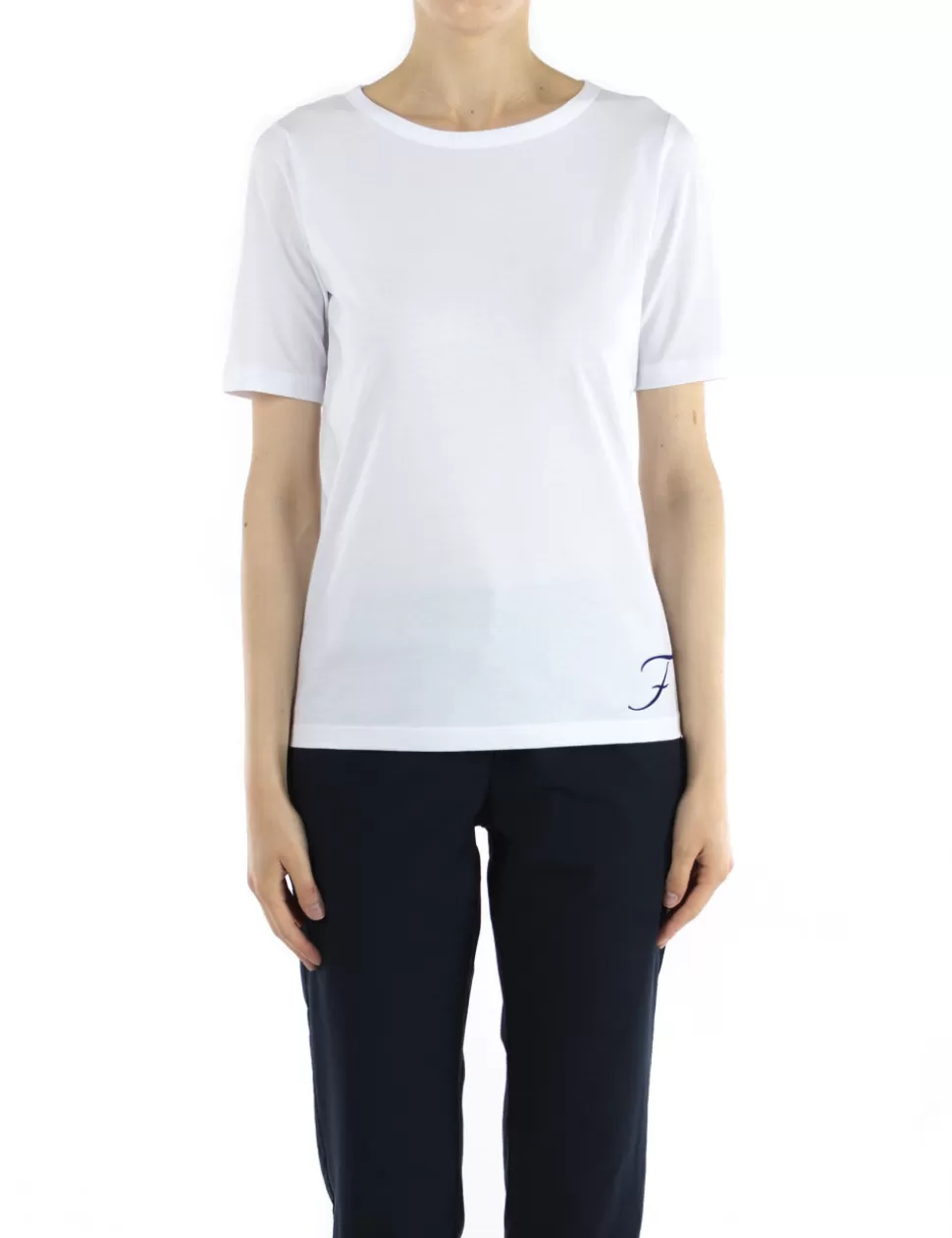 Fay T-Shirt E Top>T-Shirt Bianco