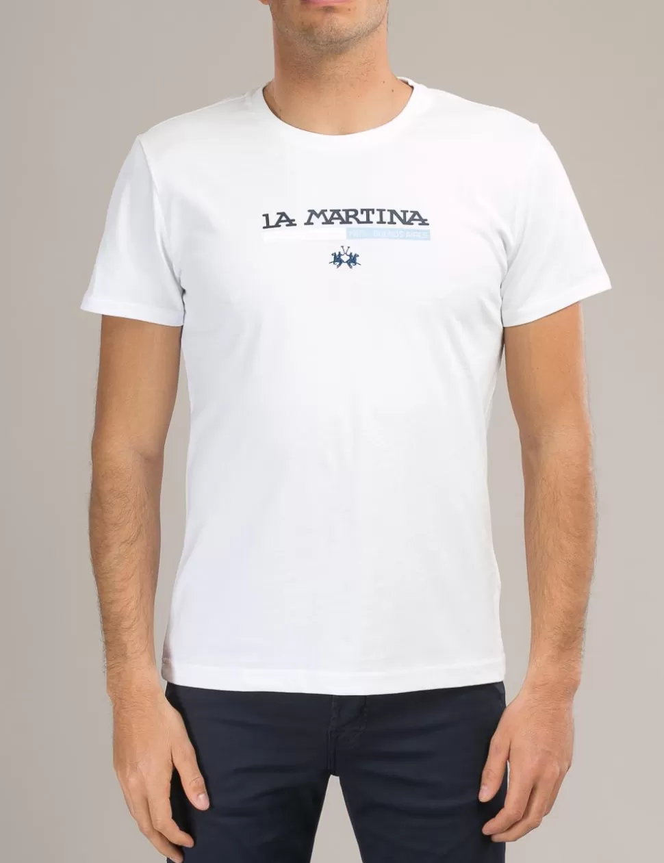 La Martina T-Shirt>T-Shirt Bianco