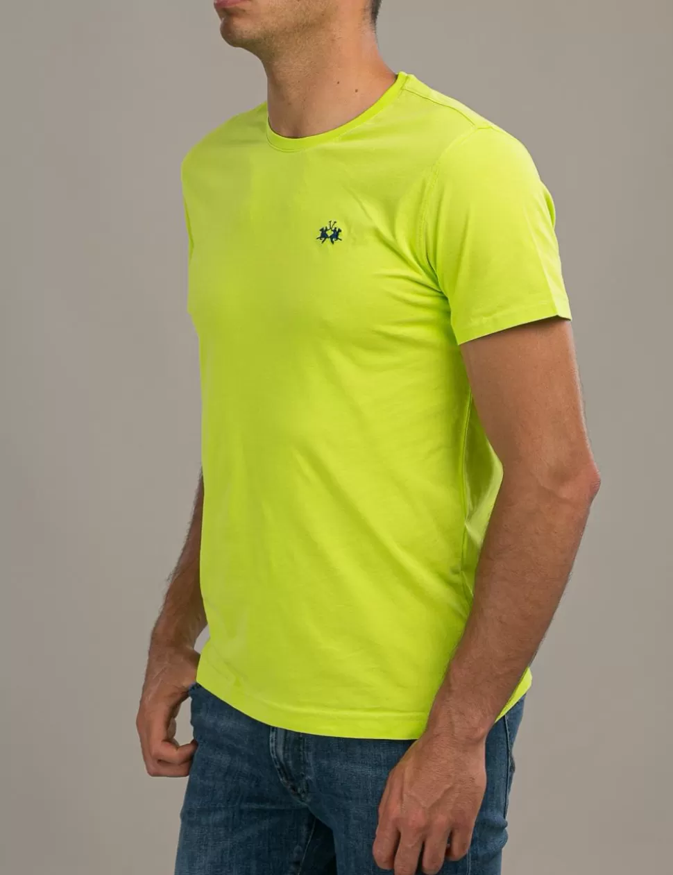 La Martina T-Shirt>T-Shirt Verde Acido