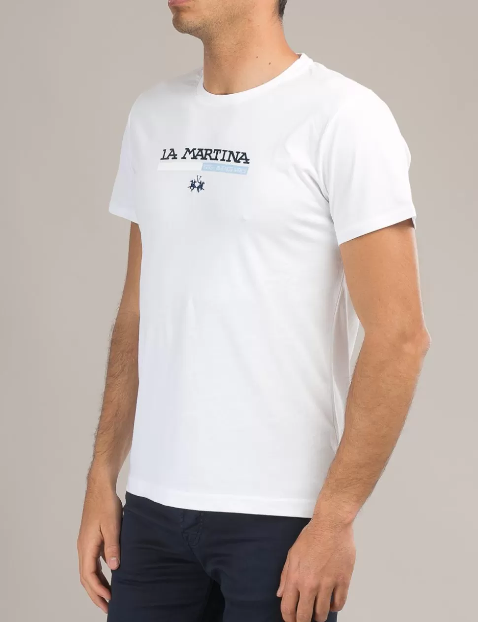 La Martina T-Shirt>T-Shirt Bianco