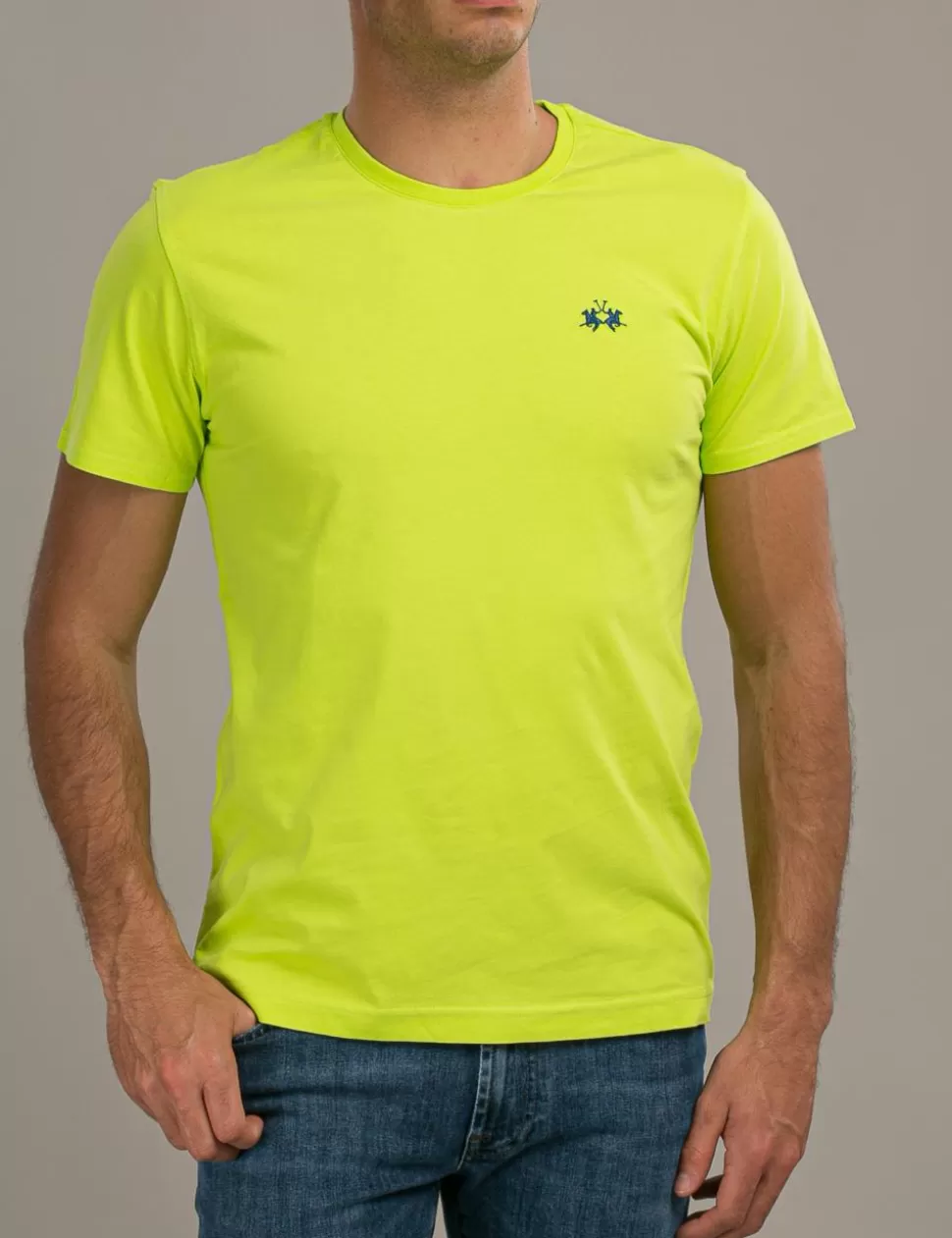 La Martina T-Shirt>T-Shirt Verde Acido