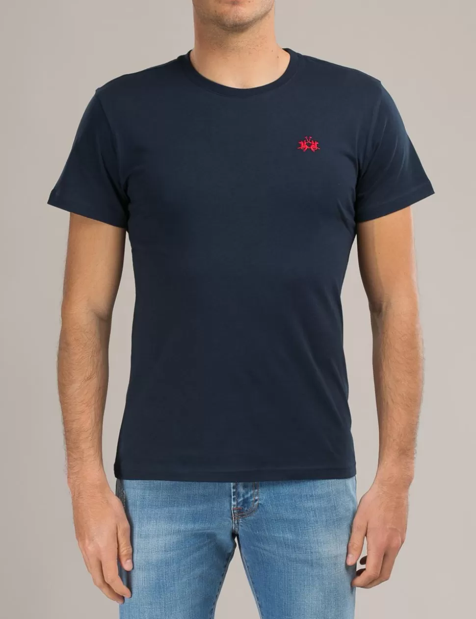 La Martina T-Shirt>T-Shirt Blu Scuro