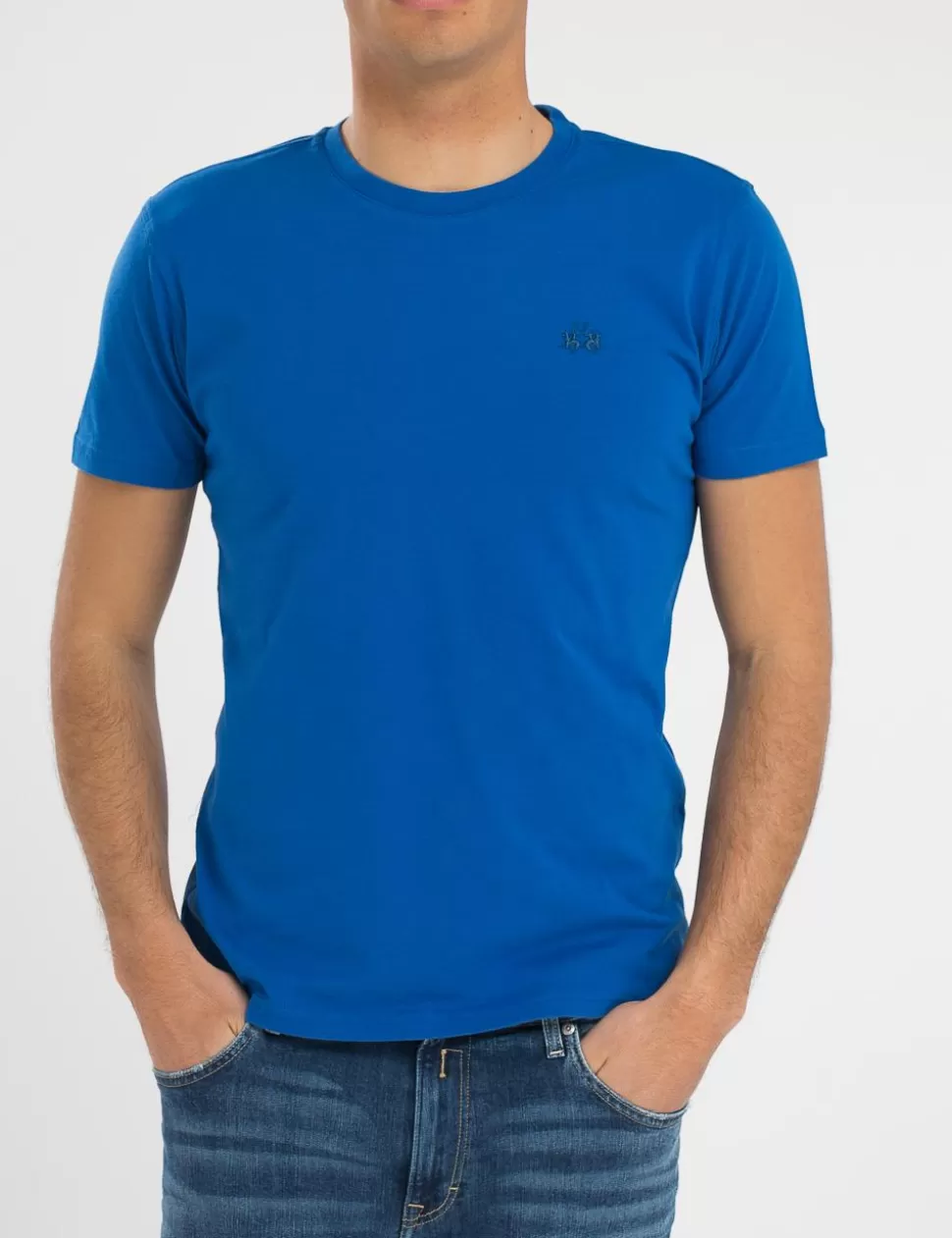 La Martina T-Shirt>T-Shirt Blu Chiaro