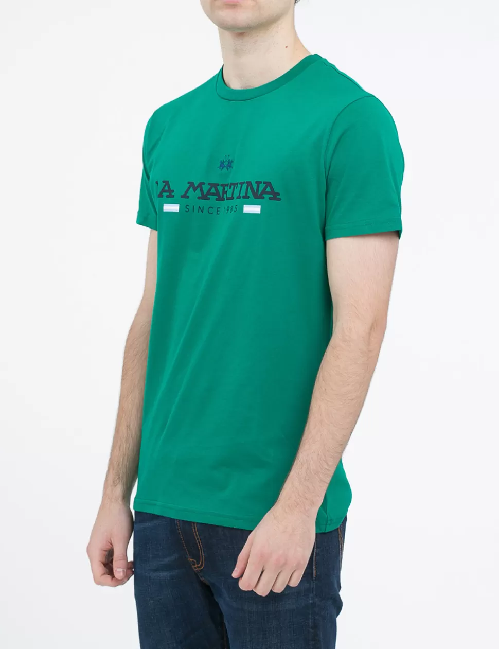 La Martina T-Shirt>T-Shirt Verde