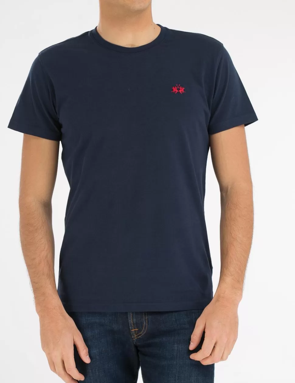 La Martina T-Shirt>T-Shirt Blu Scuro