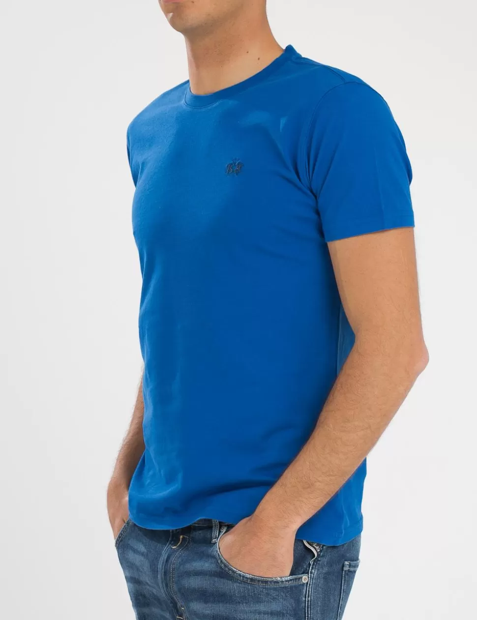 La Martina T-Shirt>T-Shirt Blu Chiaro