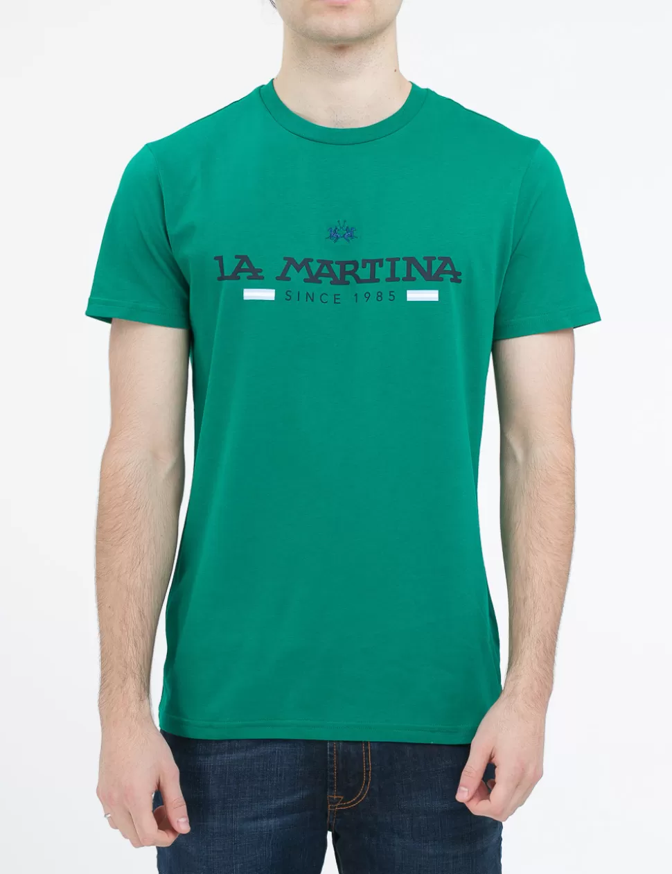 La Martina T-Shirt>T-Shirt Verde