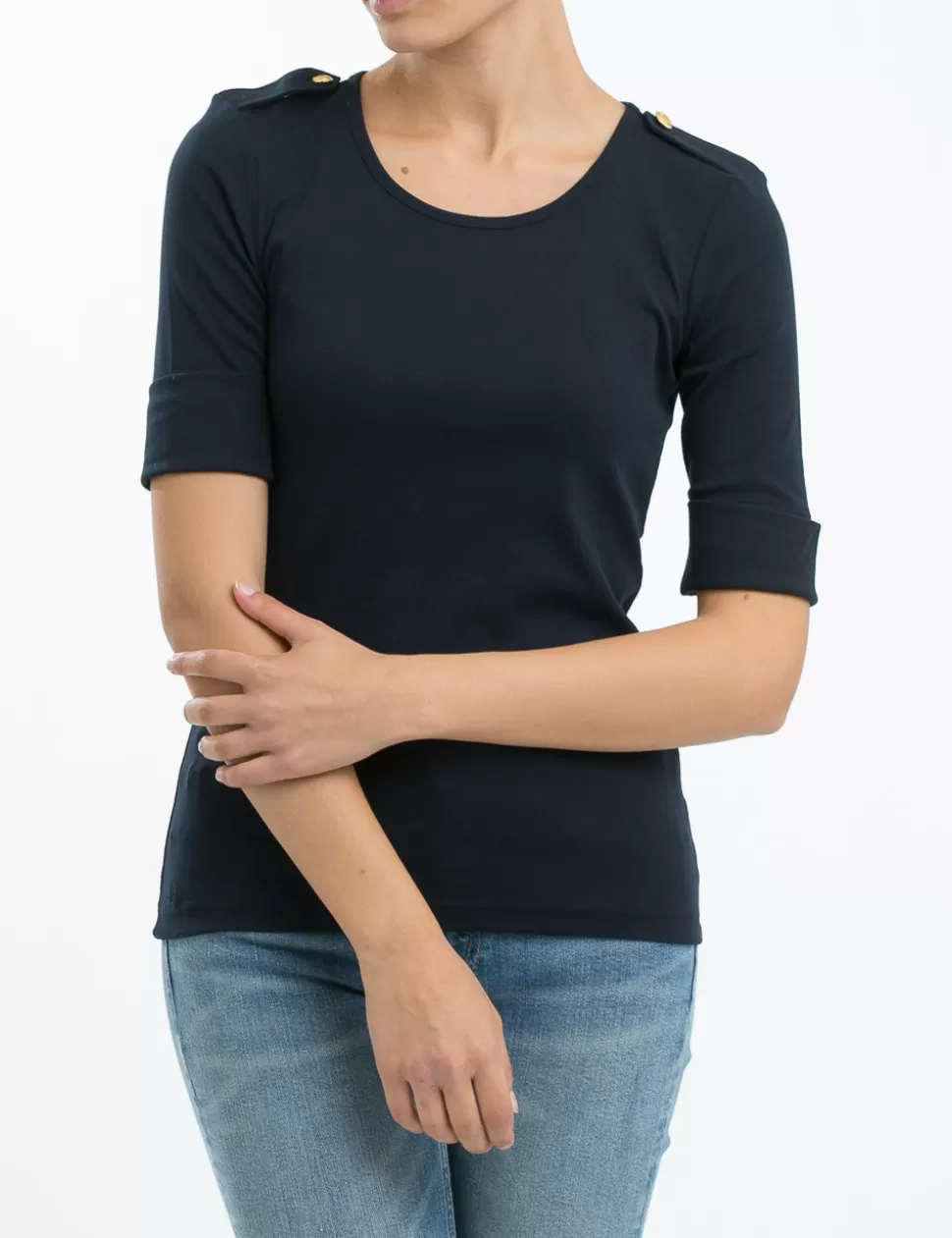 Lauren T-Shirt E Top>T-Shirt Blu Navy